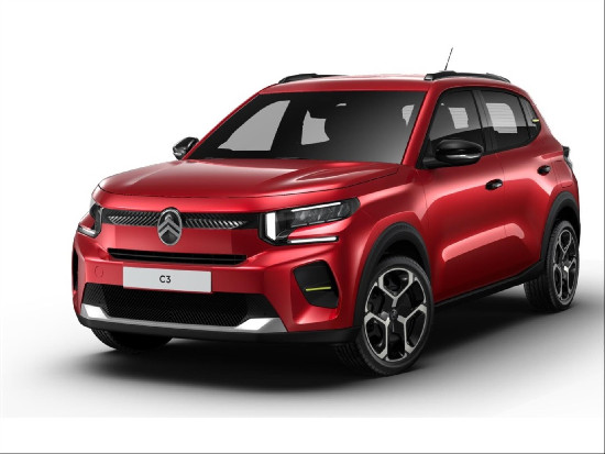 Nový vůz Citroën C3 1,2 Turbo 100k Manual PLUS červená metalíza Benzín Manuální