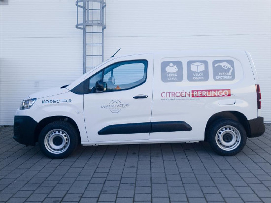 Nový vůz Citroën Berlingo 1,5 BHDi 100k S&S 6MAN  Van L1 plus 650kg bílá Nafta Manuální