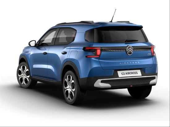 Nový vůz Citroën C3 Aircross 1,2 Turbo PLUS 100k Manual modrá metalíza Benzín Manuální
