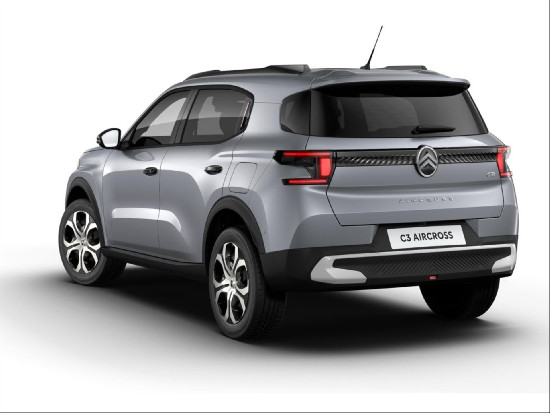 Nový vůz Citroën C3 Aircross 1,2 Turbo PLUS 100k Manual šedá metalíza Benzín Manuální