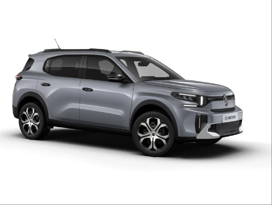 Nový vůz Citroën C3 Aircross 1,2 Turbo PLUS 100k Manual šedá metalíza Benzín Manuální