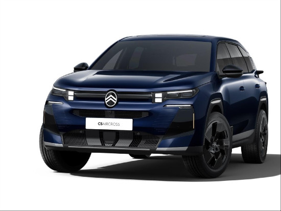 Nový vůz Citroën C5 Aircross 1,2 PT 145k S&S 6AT  MAX modrá metalíza hybridní - benzin Automatická