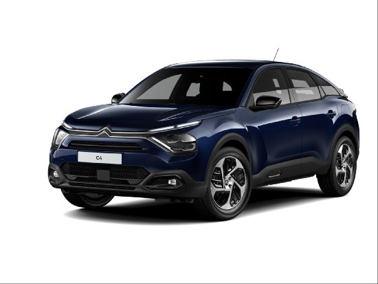 Nový vůz Citroën C4 1,2 PT 130k S&S 8EAT  Plus Petrol Automatic modrá metalíza Benzín Automatická