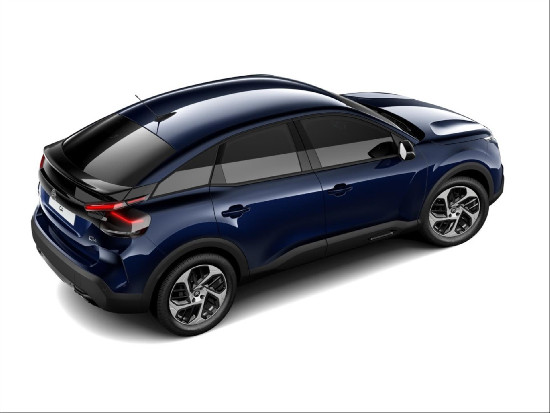 Nový vůz Citroën C4 1,2 PT 130k S&S 8EAT  Plus Petrol Automatic modrá metalíza Benzín Automatická