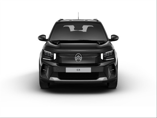 Nový vůz Citroën C3 1,2 PT 100k S&S 6MAN  PLUS Hybrid černá metalíza hybridní - benzin Automatická