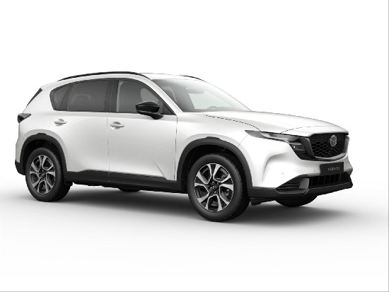 Nový vůz Mazda CX-5 2,5 Exclusive-Line G141k 6AT 4x4 bílá metalíza Benzín Automatická