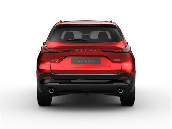 Nový vůz Mazda CX-5 2,5 Homura G141k 6AT 4x4 černá kůže červená metalíza Benzín Automatická