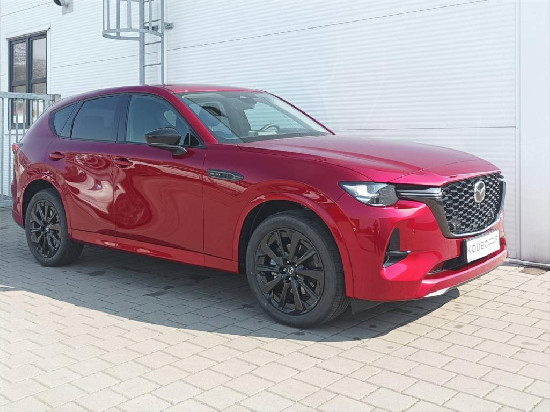 Nový vůz Mazda CX-60 3,3 e-Skyactiv D V6 254k 8AT 4x4  Homura červená metalíza Nafta Automatická