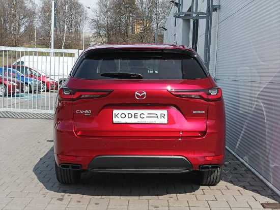 Nový vůz Mazda CX-60 3,3 e-Skyactiv D V6 254k 8AT 4x4  Homura červená metalíza Nafta Automatická