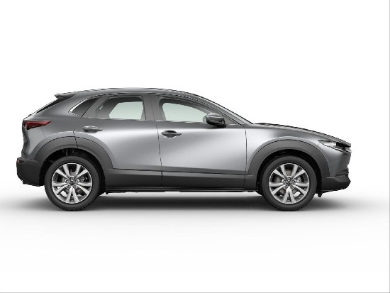 Nový vůz Mazda CX-30 2,5 Exclusive-line G140k 6AT šedá metalíza Benzín Automatická