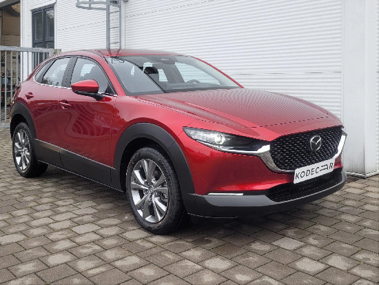 Nový vůz Mazda CX-30 2,5 e-Skyactiv G140k 6MAN 4x2  Centre-line červená metalíza Benzín Manuální