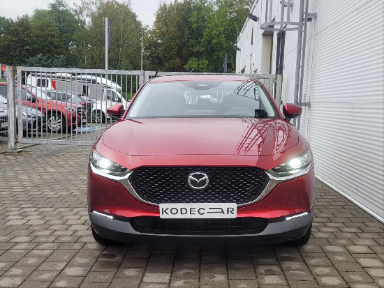 Nový vůz Mazda CX-30 2,5 e-Skyactiv G140k 6MAN 4x2  Centre-line červená metalíza Benzín Manuální