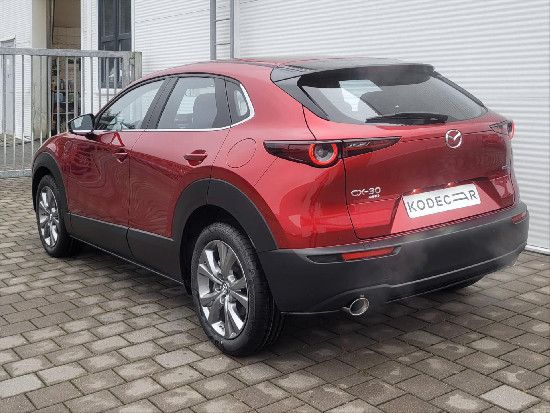 Nový vůz Mazda CX-30 2,5 e-Skyactiv G140k 6MAN 4x2  Centre-line červená metalíza Benzín Manuální