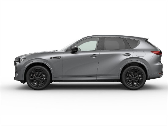 Nový vůz Mazda CX-60 2,5 Homura Plus PHEV G327k 8AT 4x4 černá kůže šedá metalíza hybridní - benzin Automatická