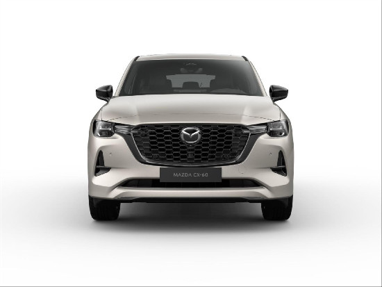 Nový vůz Mazda CX-60 3,3 Homura Plus D254k 8AT 4x4 černá kůže šedá metalíza Nafta Automatická