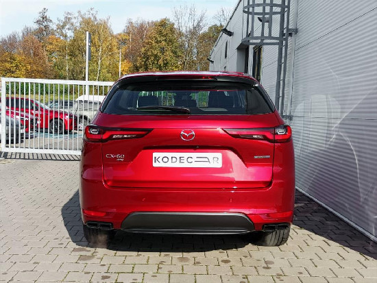 Nový vůz Mazda CX-60 2,5 e-Skyactiv PHEV G327 8AT 4x4  Homura červená metalíza hybridní - benzin Automatická