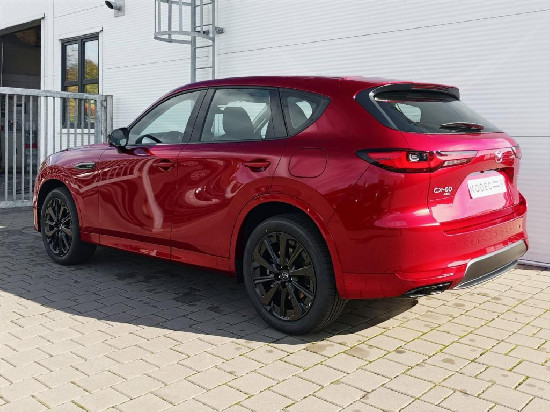 Nový vůz Mazda CX-60 2,5 Homura PHEV G327k 8AT 4x4 červená metalíza hybridní - benzin Automatická