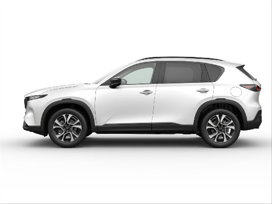 Nový vůz Mazda CX-5 2,5 e-Skyactiv G141k 6AT 4x4  Exclusive-Line bílá metalíza Benzín Automatická