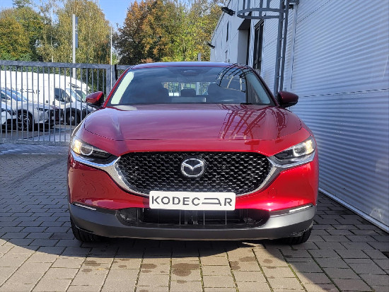 Nový vůz Mazda CX-30 2,5 e-Skyactiv G140k 6MAN 4x2  Centre-line červená metalíza Benzín Manuální