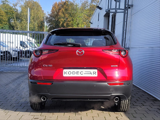 Nový vůz Mazda CX-30 2,5 e-Skyactiv G140k 6MAN 4x2  Centre-line červená metalíza Benzín Manuální