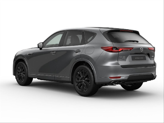 Nový vůz Mazda CX-60 2,5 e-Skyactiv PHEV G327 8AT 4x4  Homura Plus - černá kůže šedá metalíza hybridní - benzin Automatická