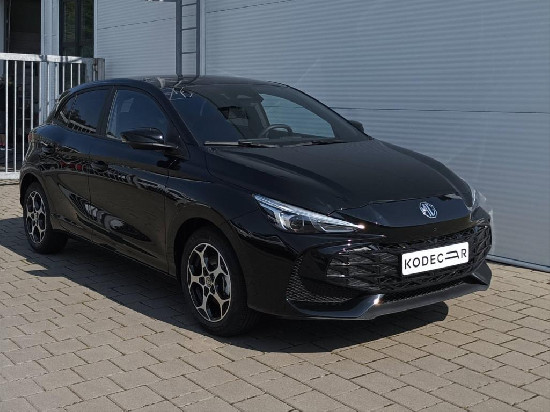 Nový vůz MG MG3 1,5 Hybrid+ 195k AT 4x2 100kW+75kW Exclusive černá metalíza hybridní - benzin Automatická