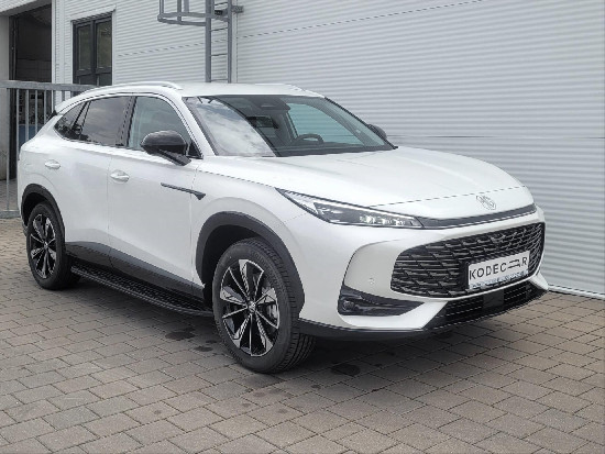 Nový vůz MG HS 1,5 Exclusive PHEV 2AT 272k bílá metalíza hybridní - benzin Automatická