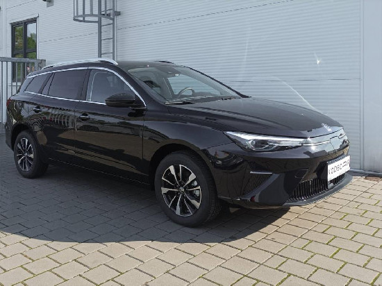 Nový vůz MG MG5 EV 156k 1AT 4x2  Excite černá metalíza Elektro Automatická