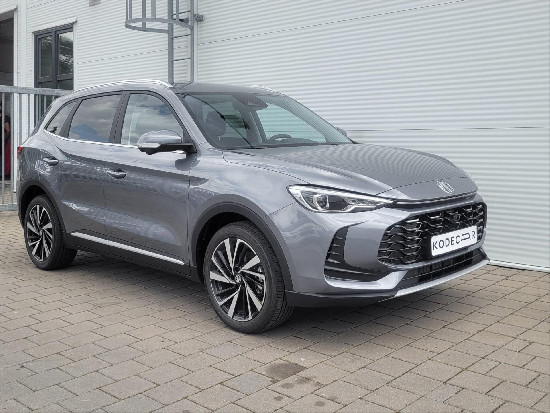 Nový vůz MG ZS 1,5 HEV 102k 3AT  Exclusive světle šedá metalíza hybridní - benzin Automatická