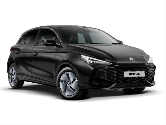 Nový vůz MG MG3 1,5 116k 5MAN 4x2  Excite černá metalíza Benzín Manuální