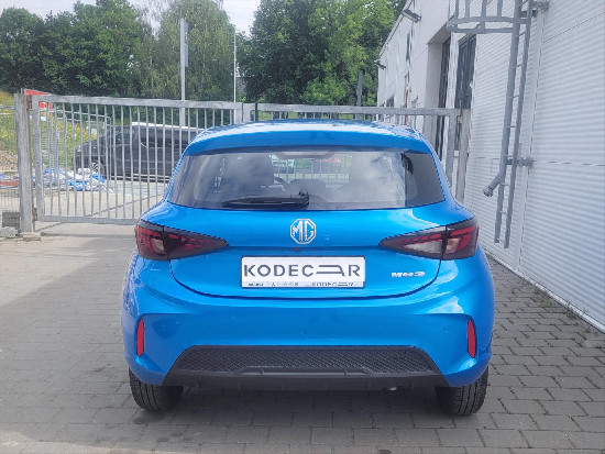Nový vůz MG MG3 1,5 Excite 116k 5MAN modrá metalíza Benzín Manuální