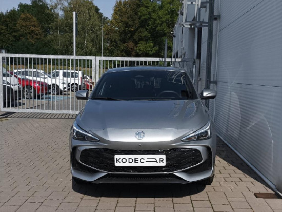 Nový vůz MG MG3 1,5 Hybrid+ 195k AT 4x2 100kW+75kW Exclusive stříbrná metalíza hybridní - benzin Automatická