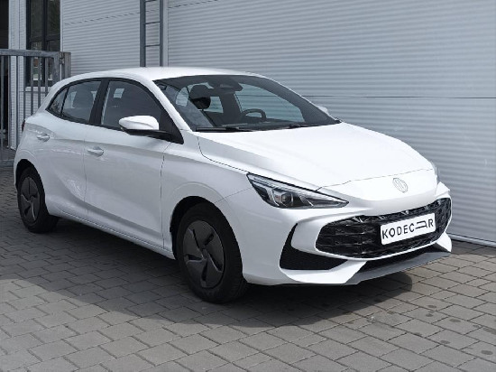 Nový vůz MG MG3 1,5 116k 5MAN 4x2  Excite bílá Benzín Manuální