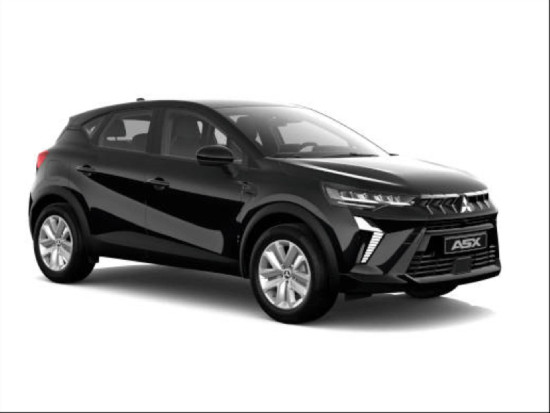 Nový vůz Mitsubishi ASX 1,2 Inform DI-T 114k 6MAN černá Benzín Manuální