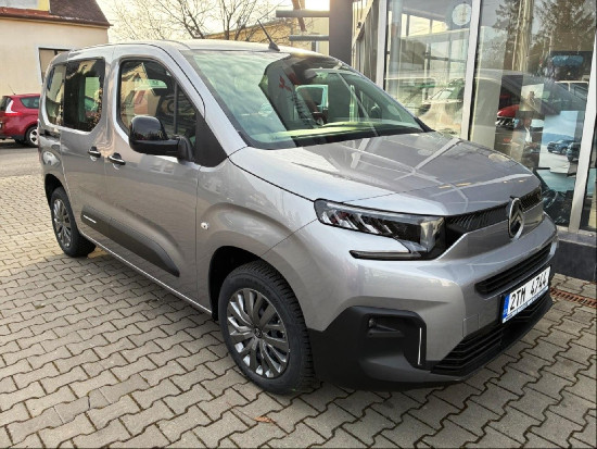 Nový vůz Citroën Berlingo 1,5 BlueHDi 100k S&S 6MAN  M1 Plus šedá metalíza Nafta Manuální