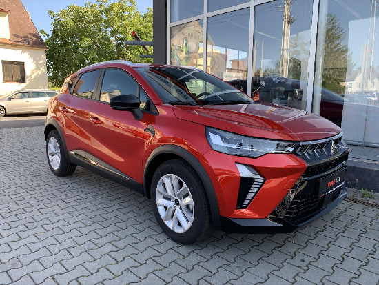 Nový vůz Mitsubishi ASX 1,3 DI-T Mild Hybrid 160k 7AT 4x2  Invite+ červená metalíza hybridní - benzin Automatická