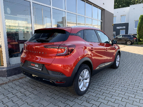 Nový vůz Mitsubishi ASX 1,3 DI-T Mild Hybrid 160k 7AT 4x2  Invite+ červená metalíza hybridní - benzin Automatická