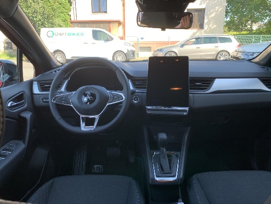 Nový vůz Mitsubishi ASX 1,3 DI-T Mild Hybrid 160k 7AT 4x2  Invite+ červená metalíza hybridní - benzin Automatická