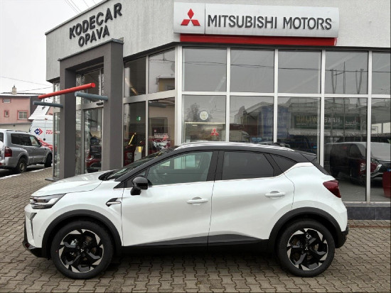 Nový vůz Mitsubishi ASX 1,3 DI-T Mild Hybrid 160k 7AT 4x2  Invite+ bílá metalíza hybridní - benzin Automatická