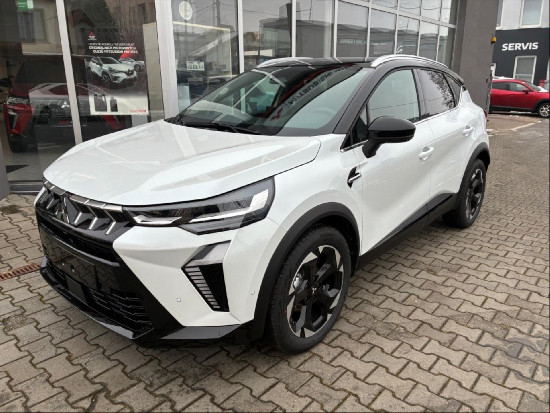 Nový vůz Mitsubishi ASX 1,3 DI-T Mild Hybrid 160k 7AT 4x2  Limited bílá metalíza hybridní - benzin Automatická